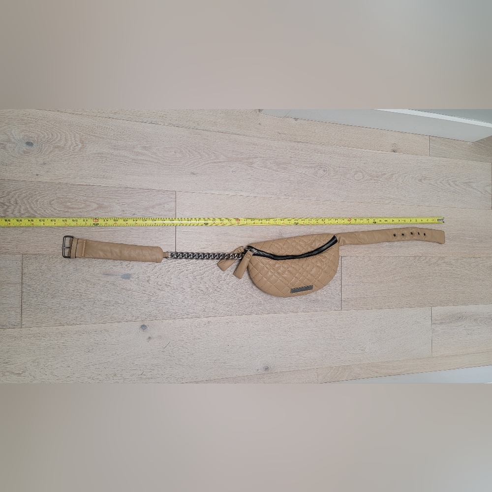 Kurt Geiger Beige Quilted Crossbody Bag - Picture 16 of 16